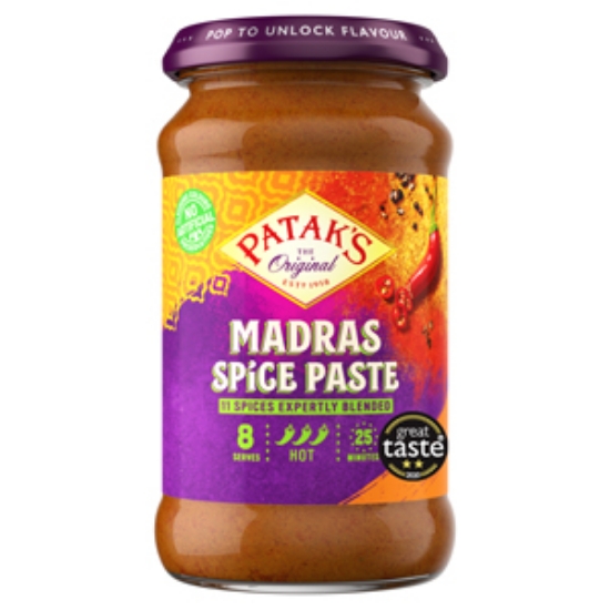 Picture of Pataks Curry Paste Madras 283g x6